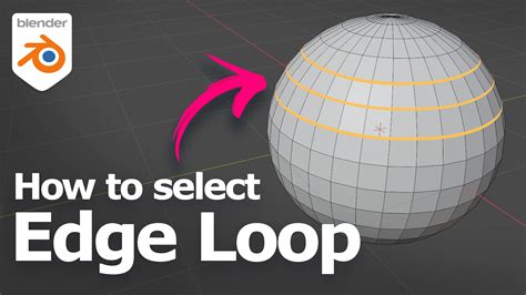 blender select loop